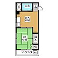 大建中山コーポ2階6.2万円