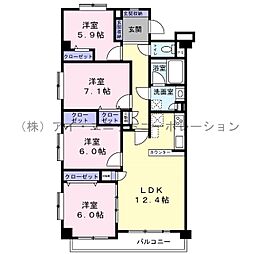 コスモ鎌ケ谷ガーデンスクエア 　A棟