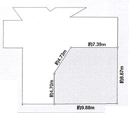市川市曽谷7丁目　土地