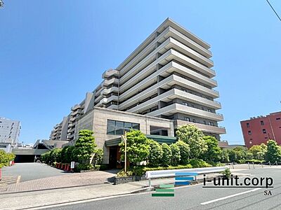 外観：南向きで日当たり良好です。