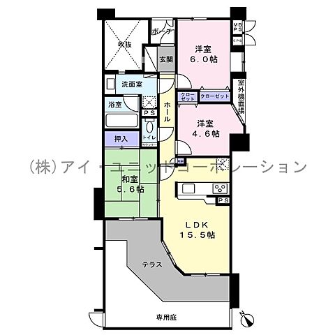 間取り ライオンズガーデンシティ南行徳 1階/-