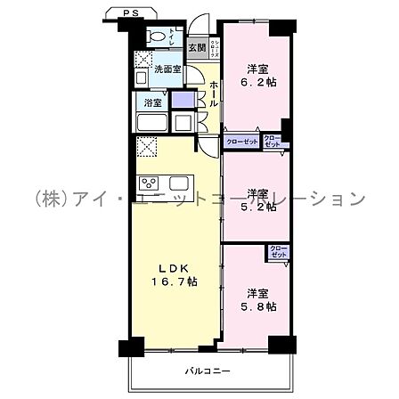 間取り図です。
