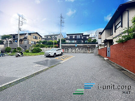 前面道路です。
