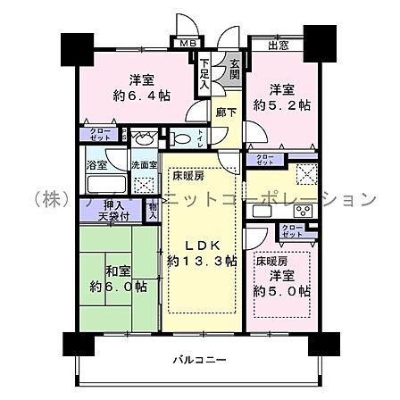 間取図です。