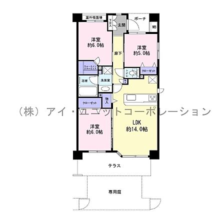 間取図です。