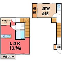 ビオリス  ｜ 栃木県鹿沼市茂呂（賃貸アパート1LDK・2階・54.24㎡） その2