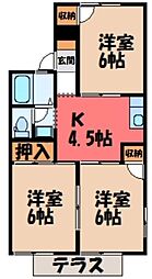 東武宇都宮線 江曽島駅 徒歩24分 2階/-