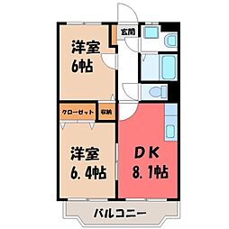 JR両毛線 栃木駅 徒歩16分