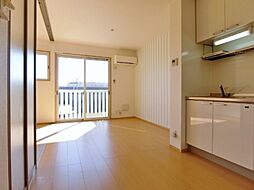 JR東北本線 石橋駅 徒歩4分の賃貸アパート 1階1LDKのリビング/ダイニング