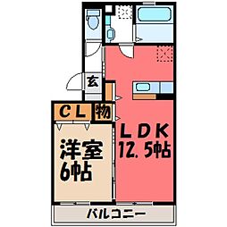 JR東北本線 宇都宮駅 バス33分 西中丸下車 徒歩7分