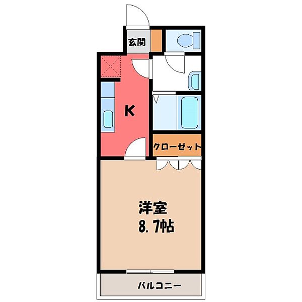 apartment 栃木県河内郡上三川町しらさぎ3丁目
物件地図