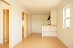 JR東北本線 雀宮駅 バス11分 雀宮南小西下車 徒歩9分の賃貸アパート 2階2LDKのリビング/ダイニング