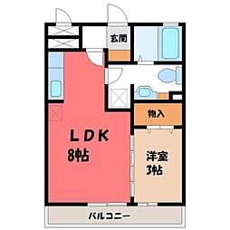 クレール シャンブル 1階