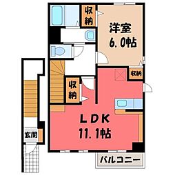 東武宇都宮線 江曽島駅 徒歩28分 2階/-