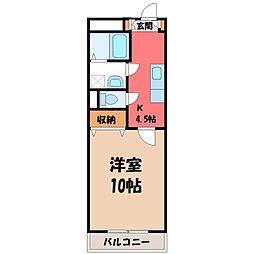 宇都宮芳賀ライトレール線 陽東3丁目駅 徒歩9分 2階/-