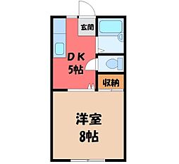 JR東北本線 岡本駅 徒歩7分 1階/-