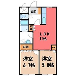 🉐敷金礼金0円！🉐東武宇都宮線 国谷駅 徒歩10分