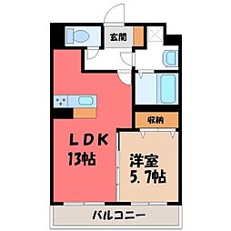東武宇都宮線 東武宇都宮駅 徒歩29分