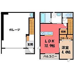 アウトリメッサ A 1階/-