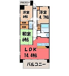 JR東北本線 宇都宮駅 徒歩15分