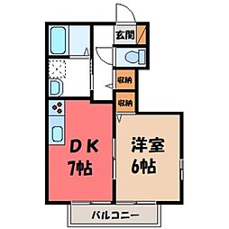 JR東北本線 雀宮駅 バス10分 南町北下車 徒歩3分