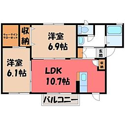 宇都宮芳賀ライトレール線 宇都宮大学陽東キャンパス駅 3.6km