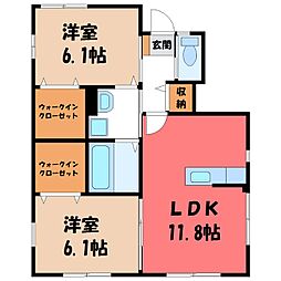 カーサ中坂上 J棟 1階/-