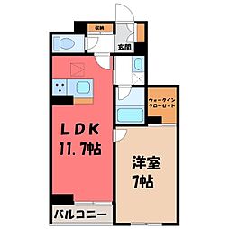 東武宇都宮線 おもちゃのまち駅 徒歩12分 1階/-