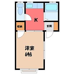 宇都宮芳賀ライトレール線 駅東公園前駅 徒歩34分 2階/-