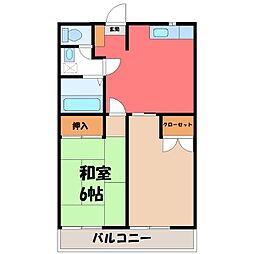 JR東北本線 小山駅 徒歩21分 3階/-