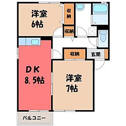 JR東北本線 小山駅 4.1km 2階/-