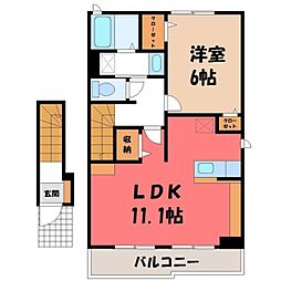 JR東北本線 小山駅 バス12分 犬塚交差点西下車 徒歩8分