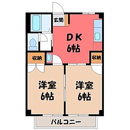 JR東北本線 岡本駅 徒歩7分