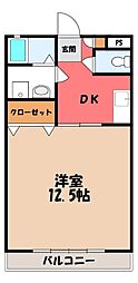 宇都宮芳賀ライトレール線 東宿郷駅 バス8分 南御幸町下車 徒歩5分 2階/-