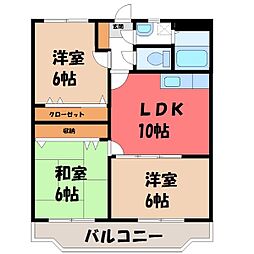 東武日光線 新栃木駅 徒歩8分