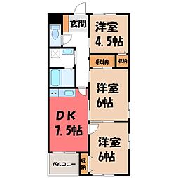 🉐敷金礼金0円！🉐東武日光線 新大平下駅 徒歩14分