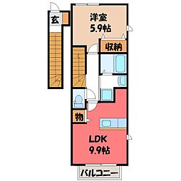 JR東北本線 岡本駅 徒歩17分