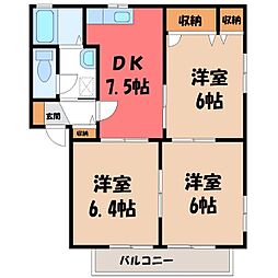 宇都宮芳賀ライトレール線 陽東3丁目駅 3.3km 2階/-
