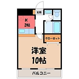 JR日光線 鹿沼駅 徒歩37分