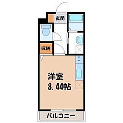 JR東北本線 雀宮駅 徒歩2分