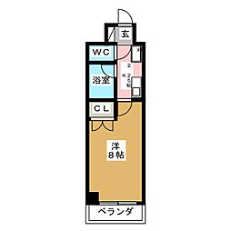 間取図画像 1K