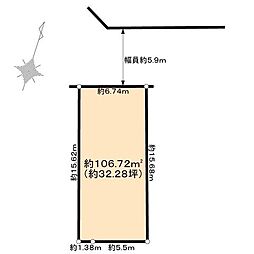 大阪市福島区野田二丁目 土地