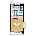 都町小川マンション4階6.2万円