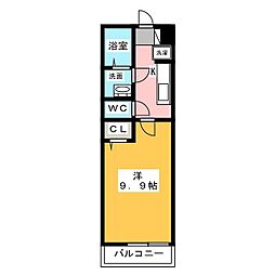 リブリ・グランテージ 1Kの間取図画像