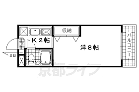 リバティベル 308 ｜ 京都府京都市右京区太秦中筋町（賃貸マンション1K・3階・19.44㎡） その2