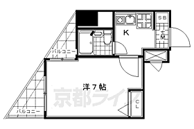 京都府京都市下京区飴屋町（賃貸マンション1K・4階・18.85㎡） その2