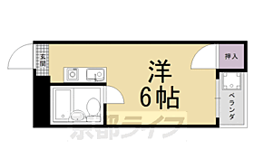 Ｍ’ｓ太秦 2-C ｜ 京都府京都市右京区太秦石垣町（賃貸マンション1K・2階・16.89㎡） その2