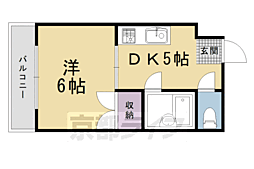 間取図画像 1DK