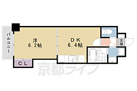 京都府京都市上京区十四軒町（賃貸マンション1DK・3階・30.77㎡） その2