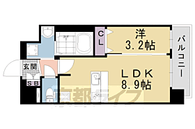 京都府京都市南区東九条西河辺町（賃貸マンション1LDK・2階・30.42㎡） その2